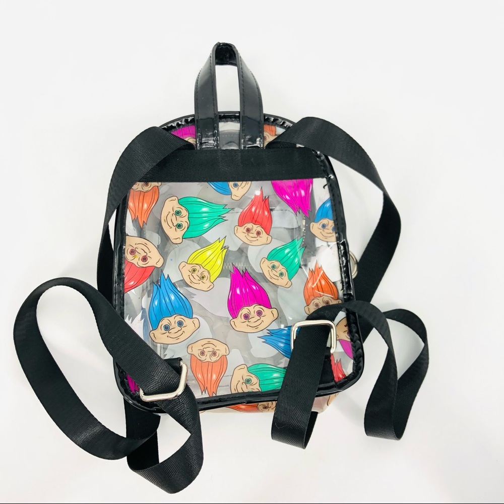 ✨Good Luck Trolls x Dolls Kill Clear Mini Backpack - Picture 7 of 9